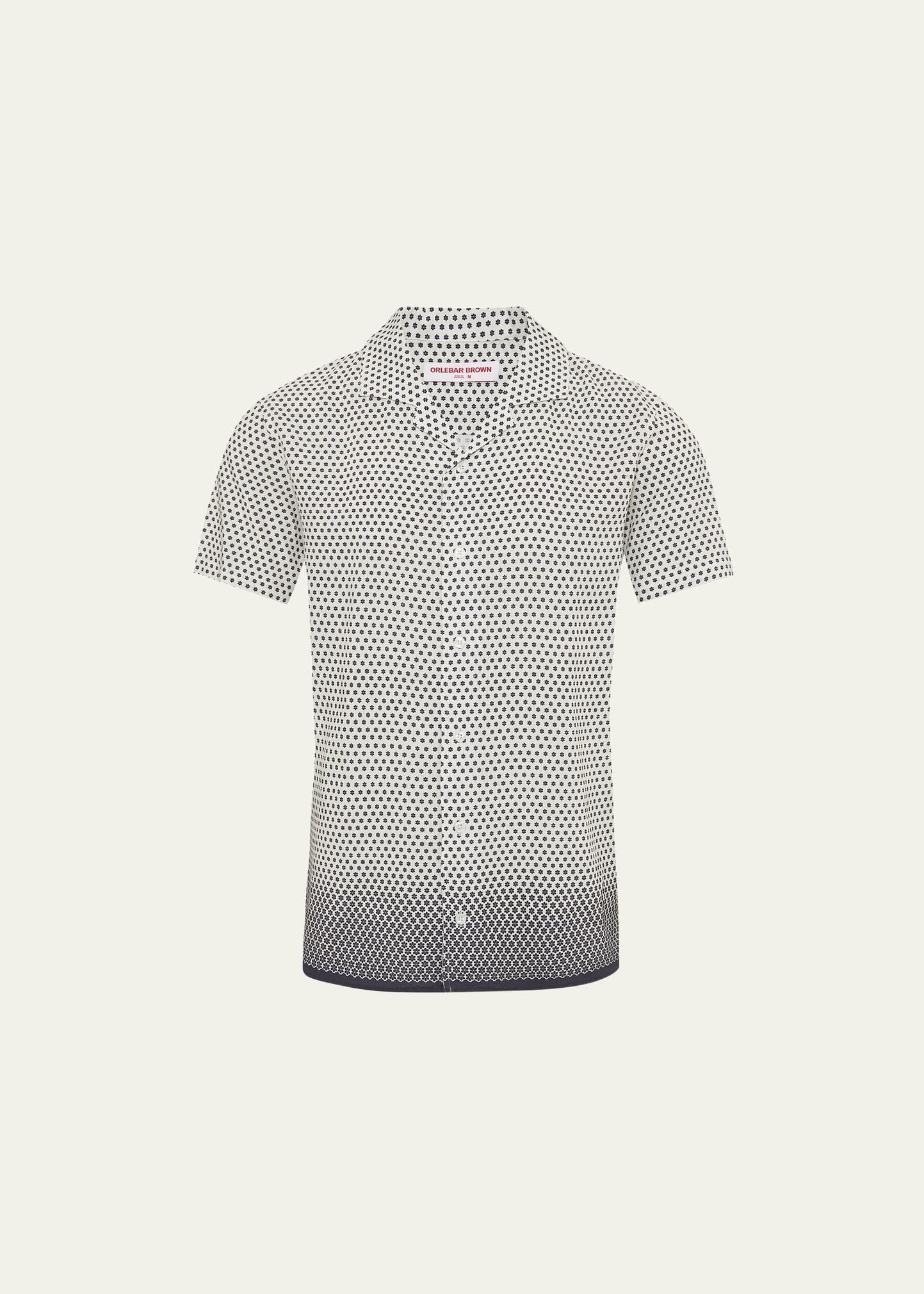 Mens Hibbert Floret Degrade Camp Shirt Product Image