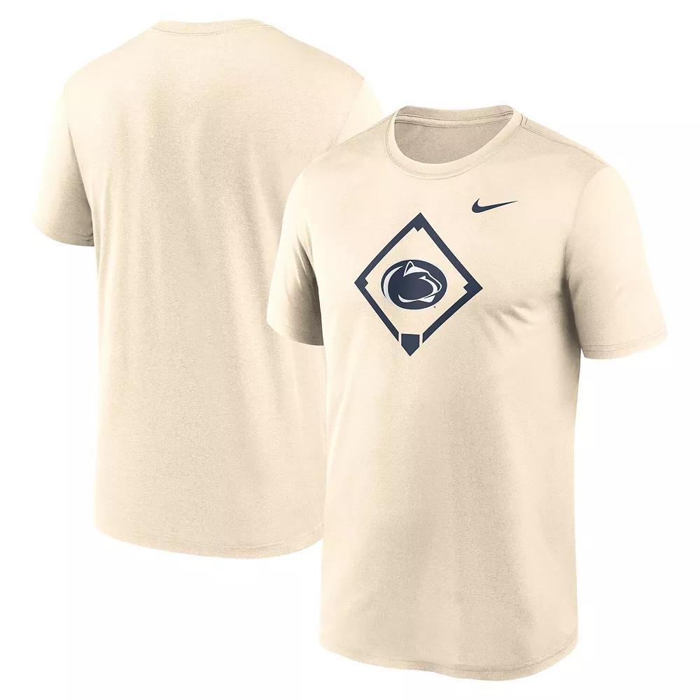 Men's Nike Cream Penn State Nittany Lions Legend Baseball Icon Performance T-Shirt, Size: XXL, Beige Product Image