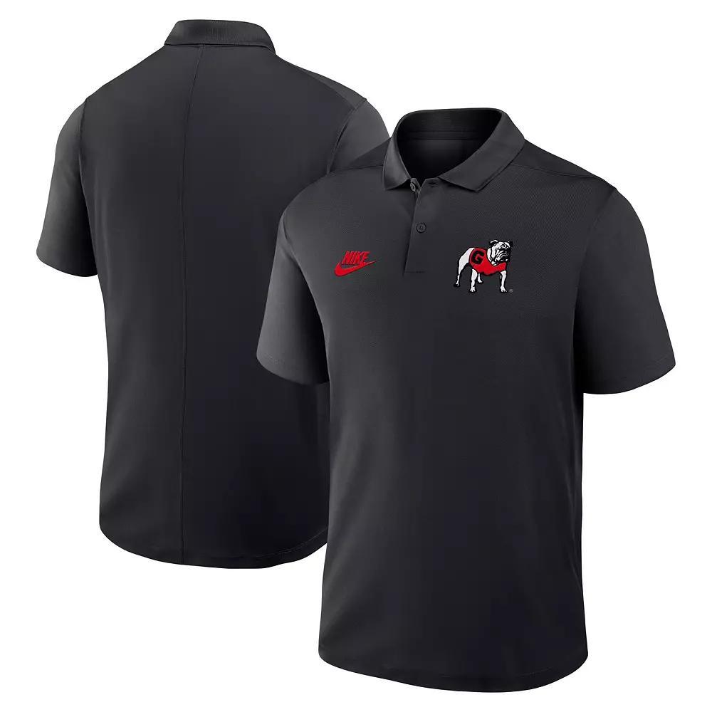 Men's Nike Anthracite LSU Tigers Primetime Victory Legacy Vault Logo Performance Polo, Size: Large, Grey Product Image
