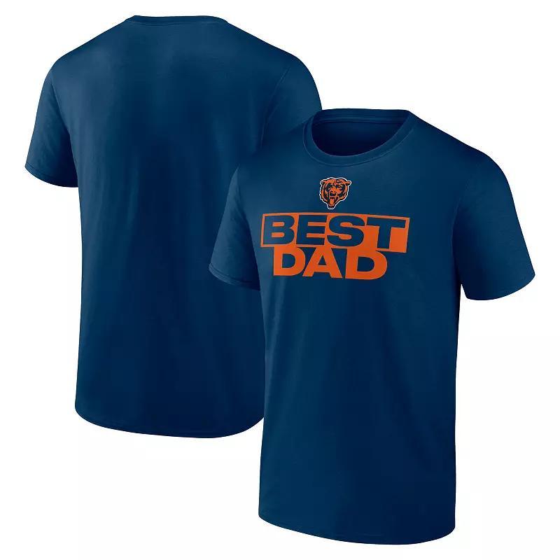 Men's Fanatics Branded Heather Charcoal Brooklyn Nets True Classics Power Phase Tri-Blend T-Shirt, Size: XL Product Image