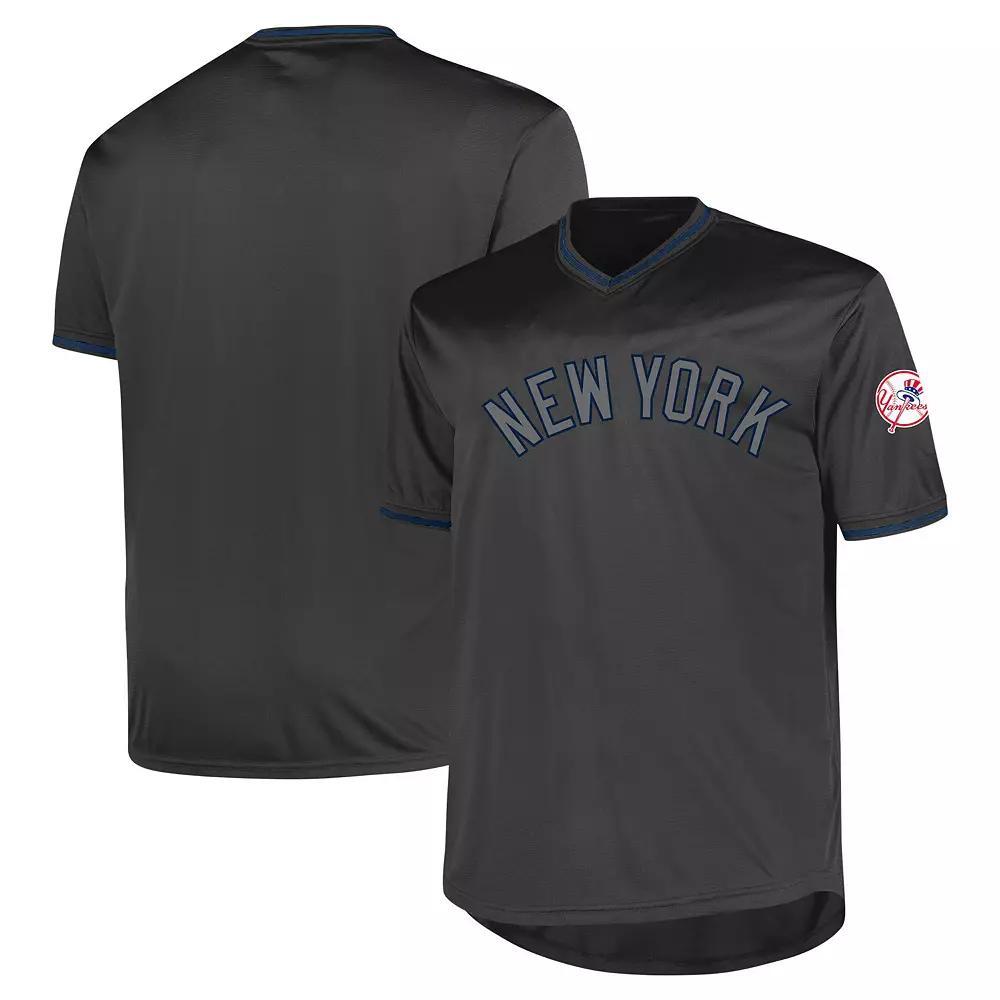 Men's Profile Black New York Yankees Big & Tall Pop Fashion Jersey, Size: 5XLT Product Image