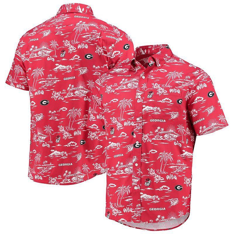 Men's Reyn Spooner Red Georgia Bulldogs Classic Button-Down Shirt, Size: 3XL Product Image