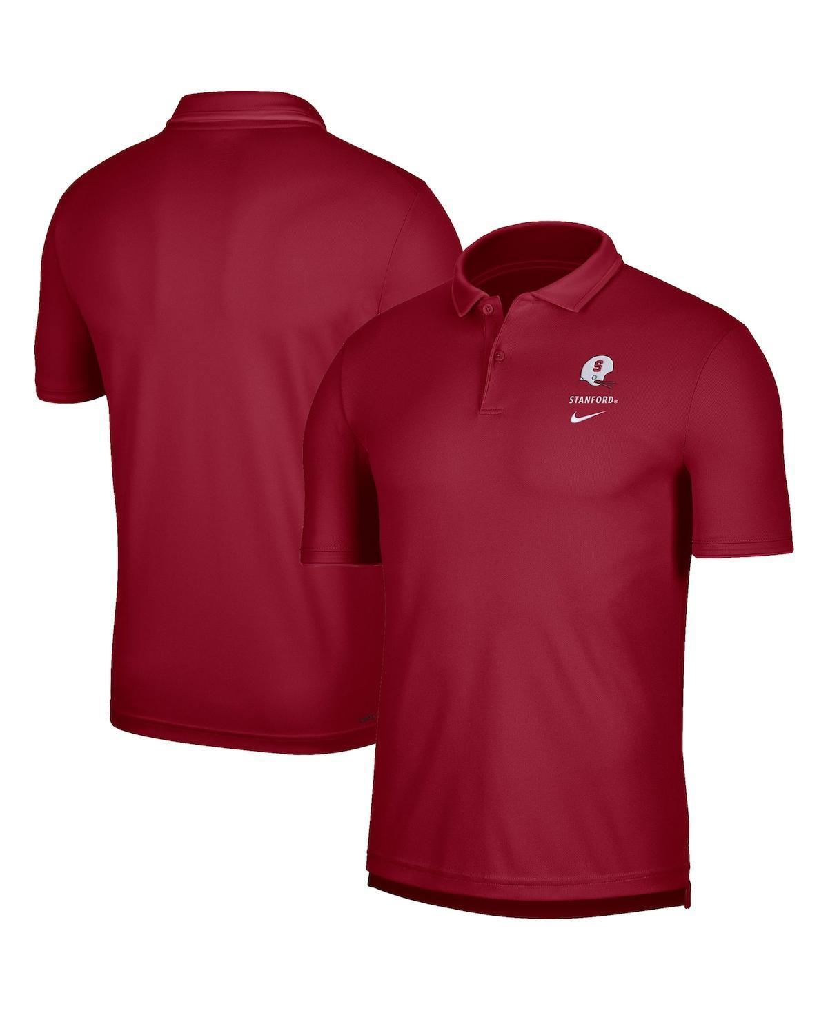 Men's Nike Crimson Oklahoma Sooners UV Performance Polo, Size: Small, Red Product Image