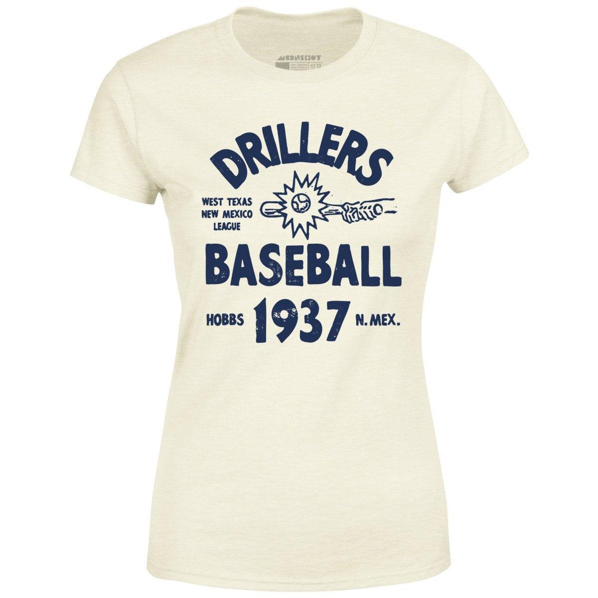 Hobbs Drillers - New Mexico - Vintage Defunct Baseball Teams - Women's T-Shirt Female Product Image