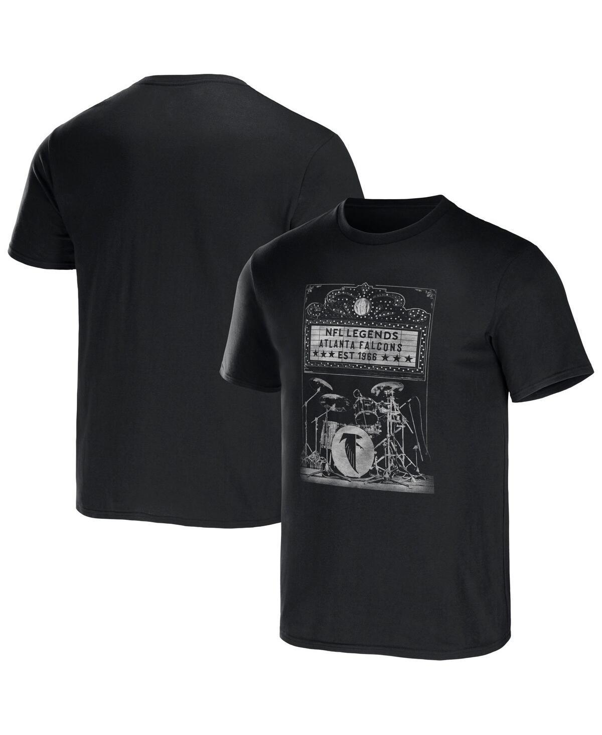 Men's NFL x Darius Rucker Collection by Fanatics Black Houston Texans Band T-Shirt, Size: 2XL Product Image
