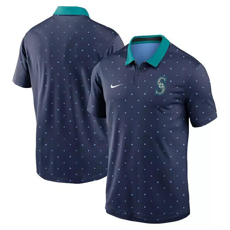 Men's Nike Navy Detroit Tigers Legacy Icon Vapor Performance Polo, Size: Small, Blue Product Image