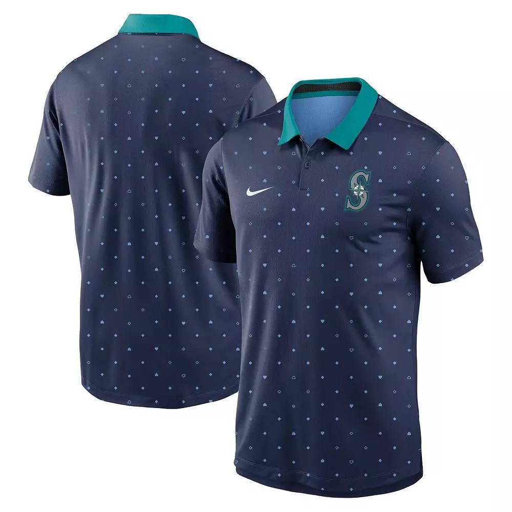 Men's Nike Navy Detroit Tigers Legacy Icon Vapor Performance Polo, Size: Small, Blue Product Image