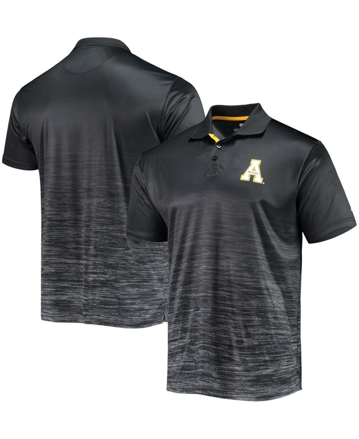 Men's Colosseum Black Appalachian State Mountaineers Marshall Polo, Size: Large, App Black Product Image