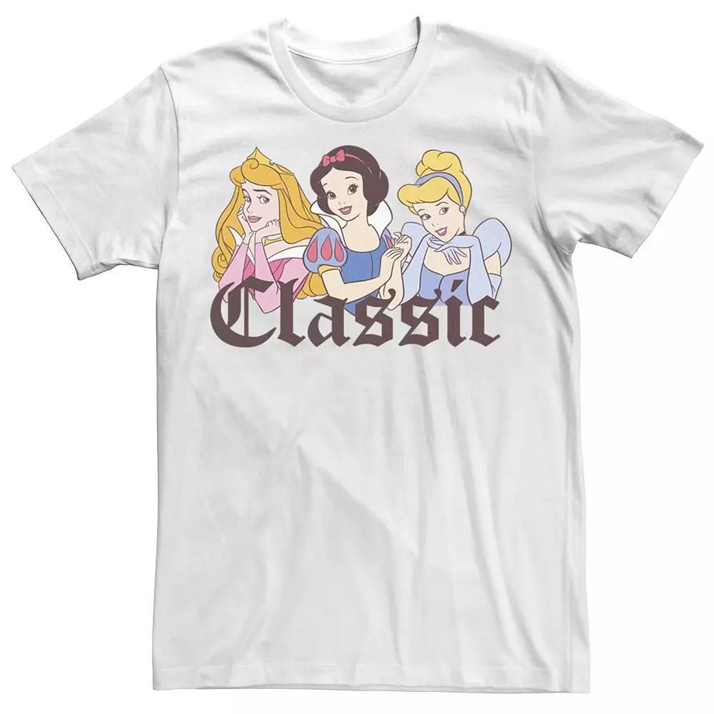 Men's Disney Princess Classic Group Shot Tee, Size: Large, White Product Image