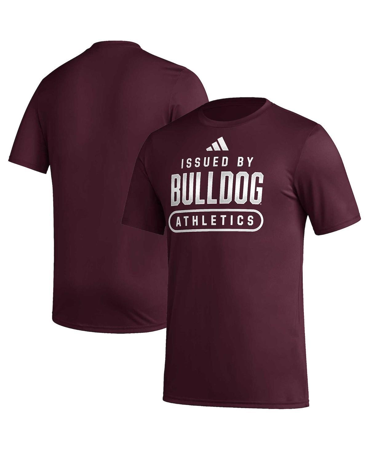 Men's adidas Maroon Mississippi State Bulldogs Sideline AEROREADY Pregame T-Shirt, Size: Large, Mst Red Product Image