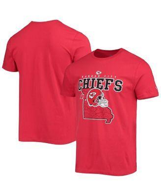 Mens New Era Red Kansas City Chiefs Local Pack T-shirt Product Image
