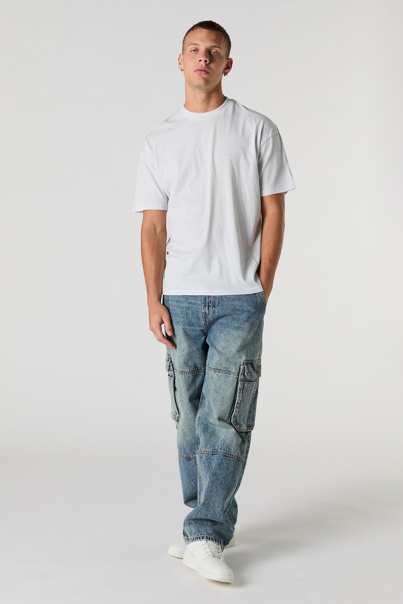 Solid Relaxed T-Shirt Male Product Image