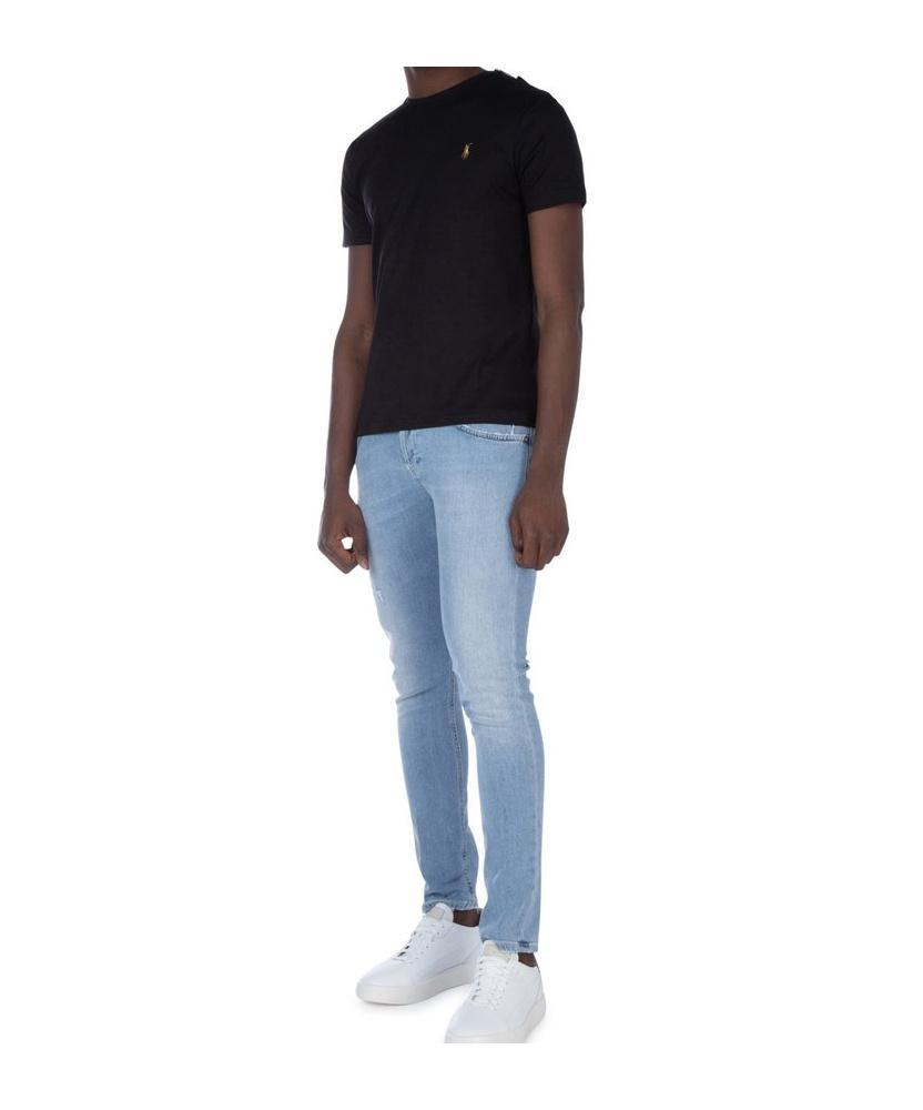 POLO RALPH LAUREN Classic Fit Soft Cotton Crewneck T-shirt In Polo Black Product Image