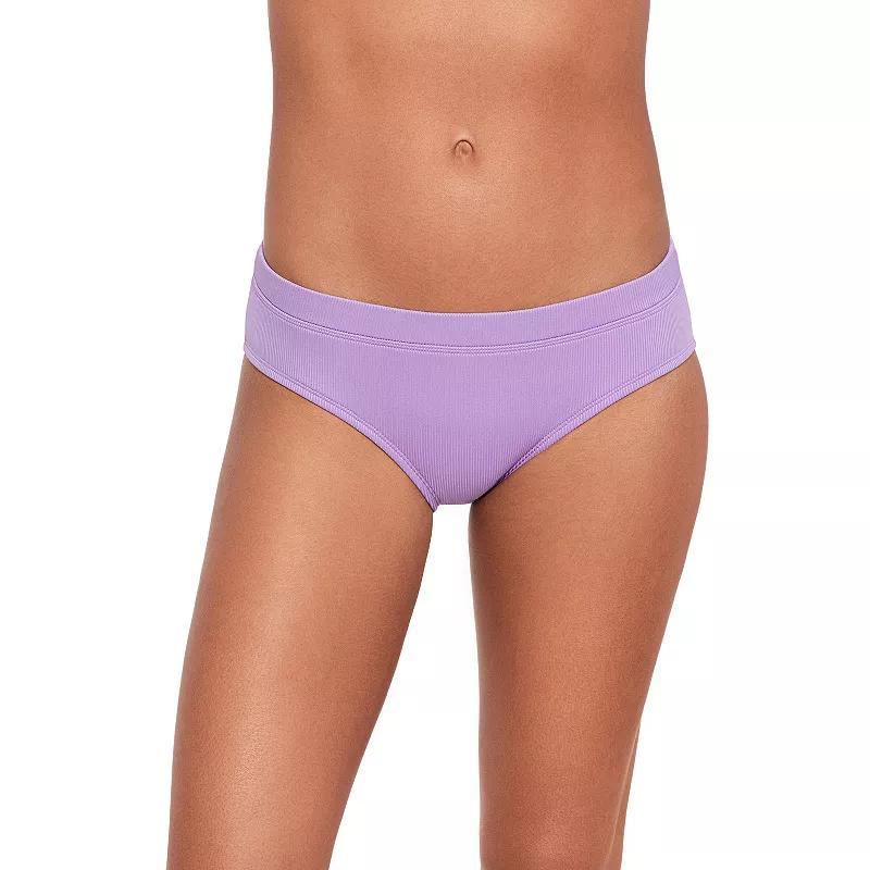Women's Eco Beach Rib Hipster Swim Briefs, Size: XL, Speed Blue Product Image