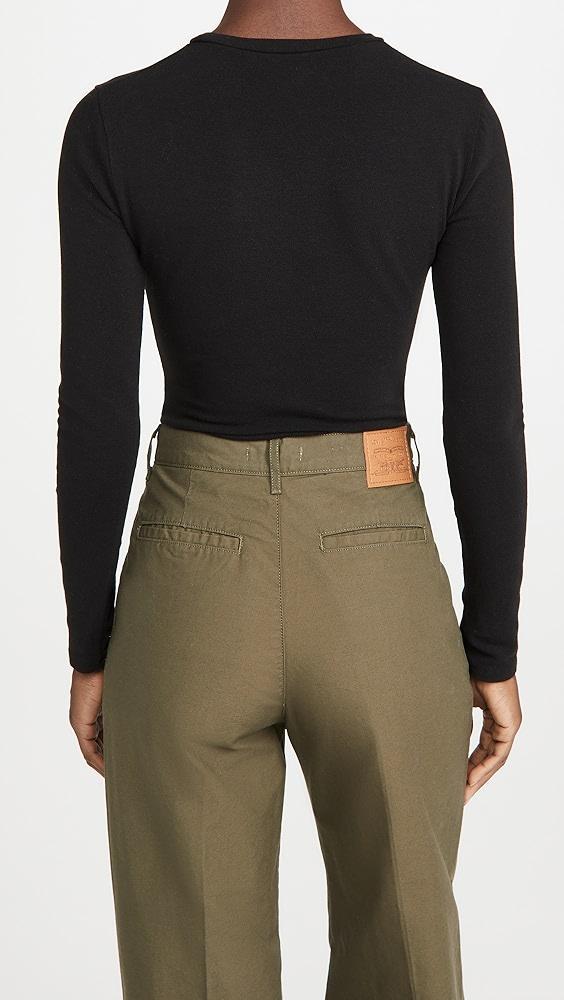 Madewell Crewneck Thong Bodysuit | Shopbop Product Image