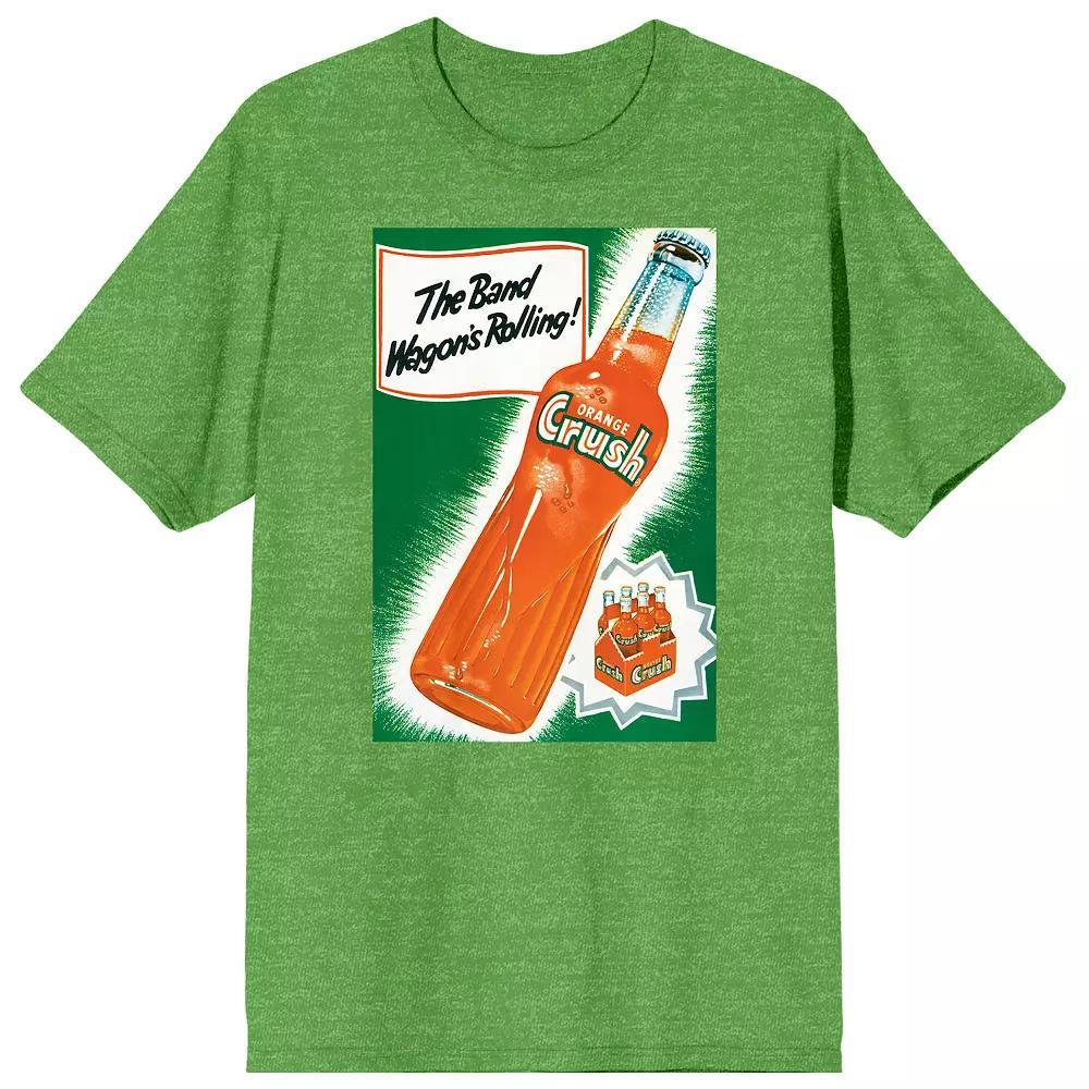 Men's Orange Crush The Band Tee, Size: Large, Green Product Image