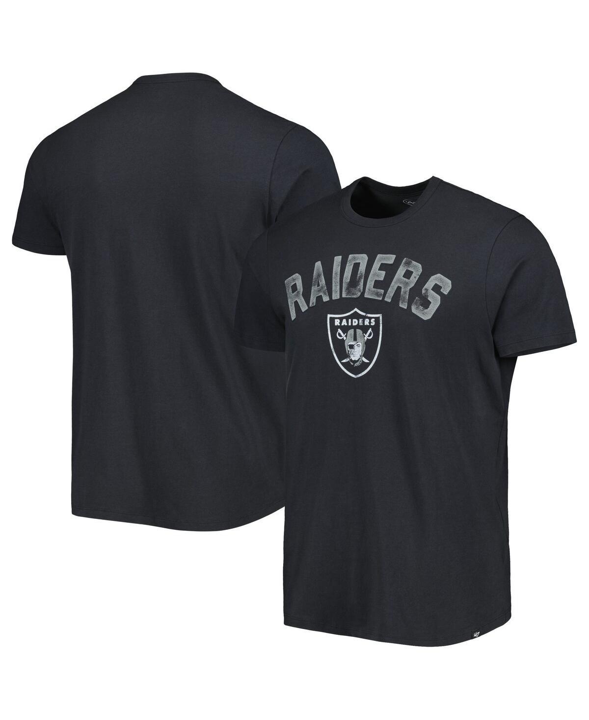 Men's '47 Black Las Vegas Raiders All Arch Franklin T-Shirt, Size: Medium, Lvr Black Product Image