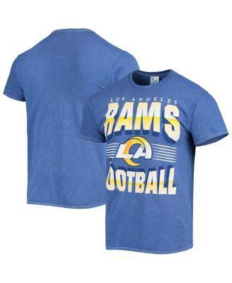 Men's '47 Royal Los Angeles Rams Rocker Vintage Tubular T-Shirt, Size: XL, Blue Product Image