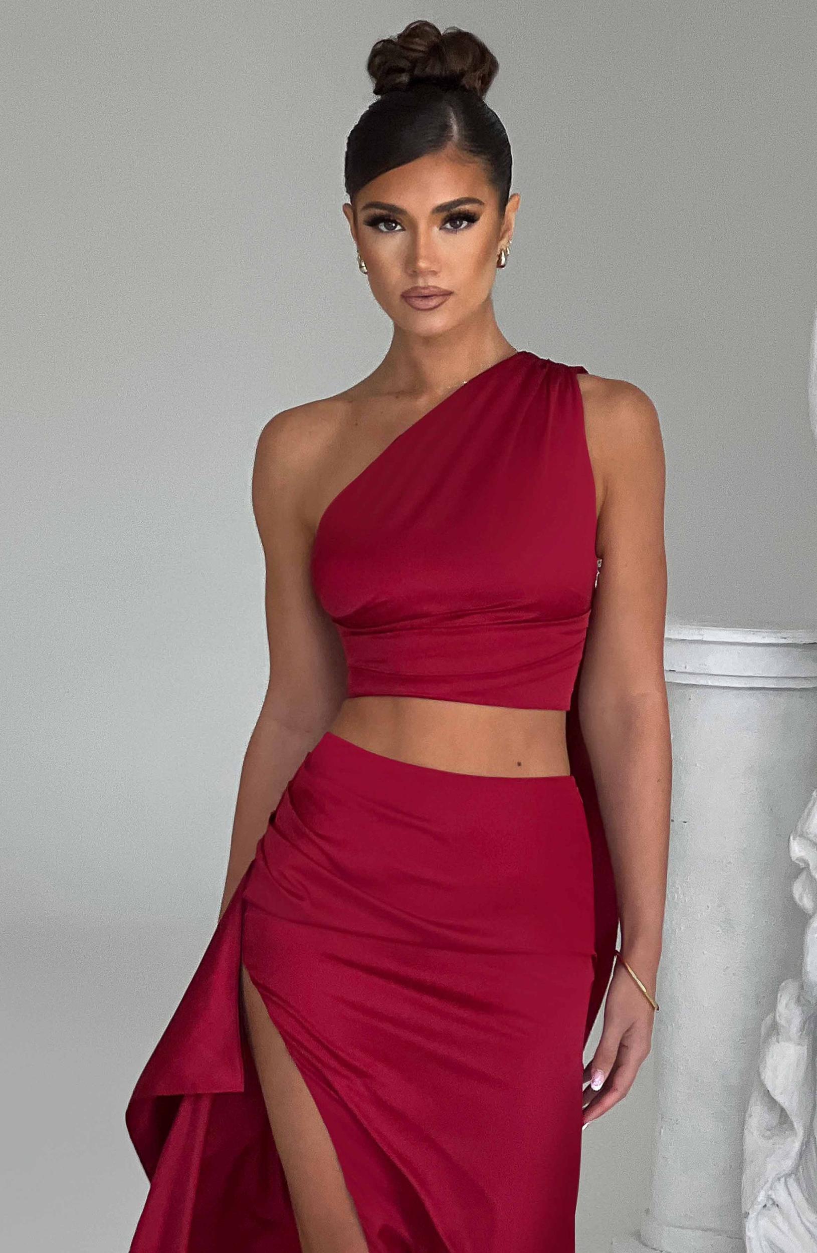 Halsey Top - Wine Product Image