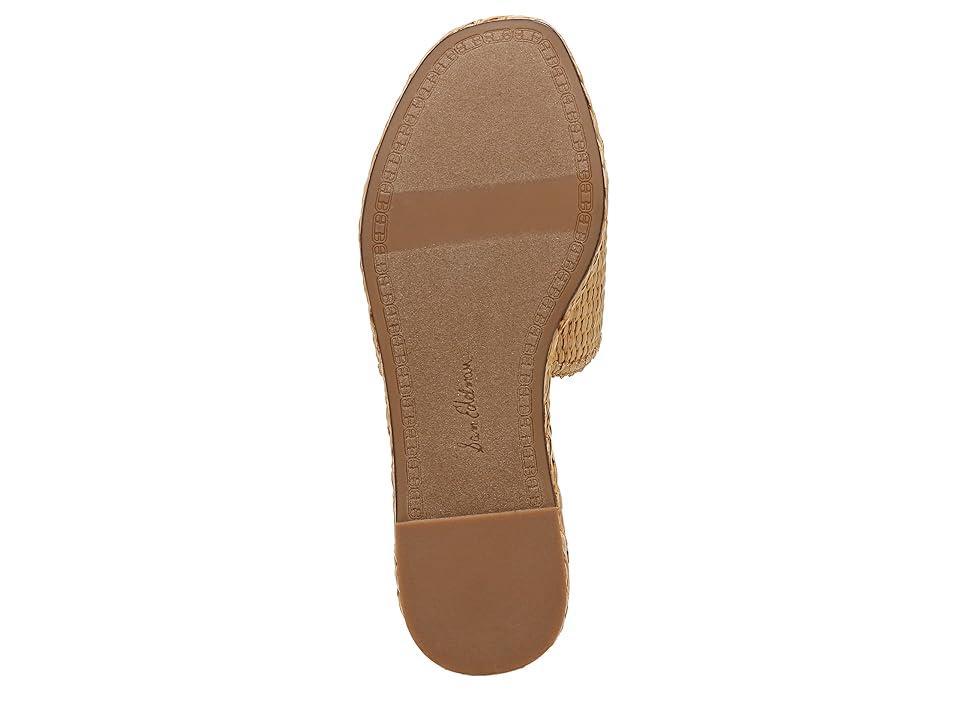 Sam Edelman Camila Platform Wedge Sandal Sand Raffia Product Image