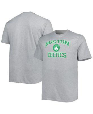 Men's Black Boston Celtics Big & Tall Heart & Soul T-Shirt, Size: 5XB, Grey Product Image