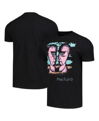 Mens Black Pink Floyd Graphic T-shirt Product Image