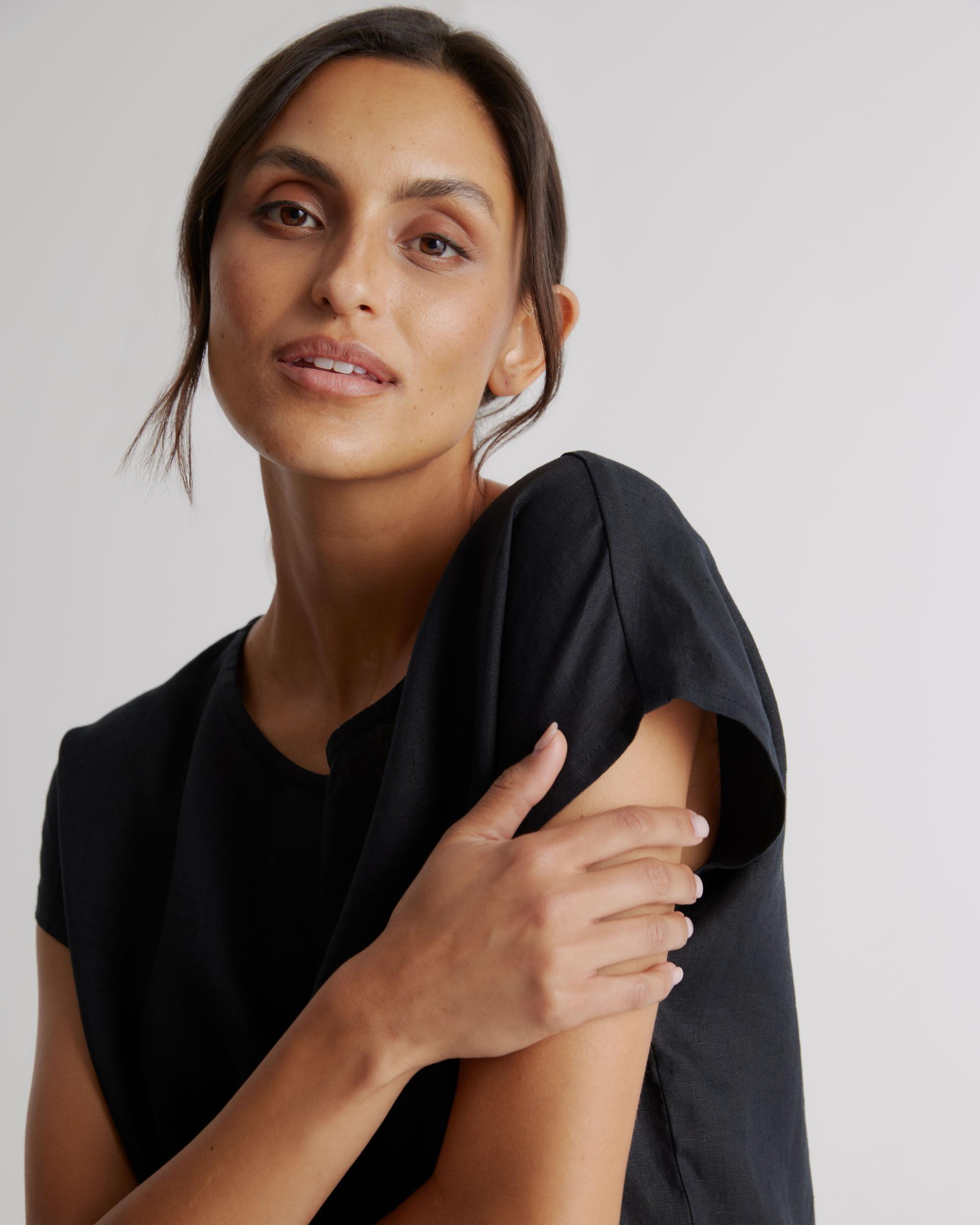 Quince | Women's 100% European Linen Pajama Set Product Image