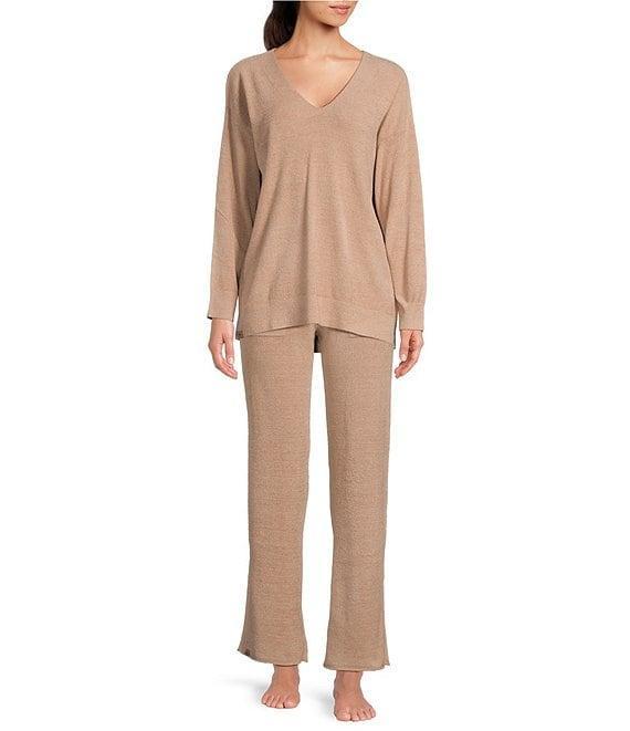 Barefoot Dreams CozyChic Ultra Lite® V Neck Hi-Low Coordinating Pullover Product Image