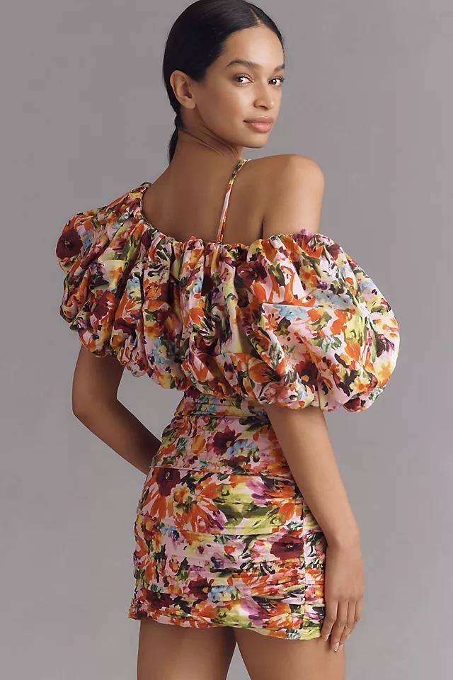 Elliatt Elira Linen Blend Mini Dress Product Image
