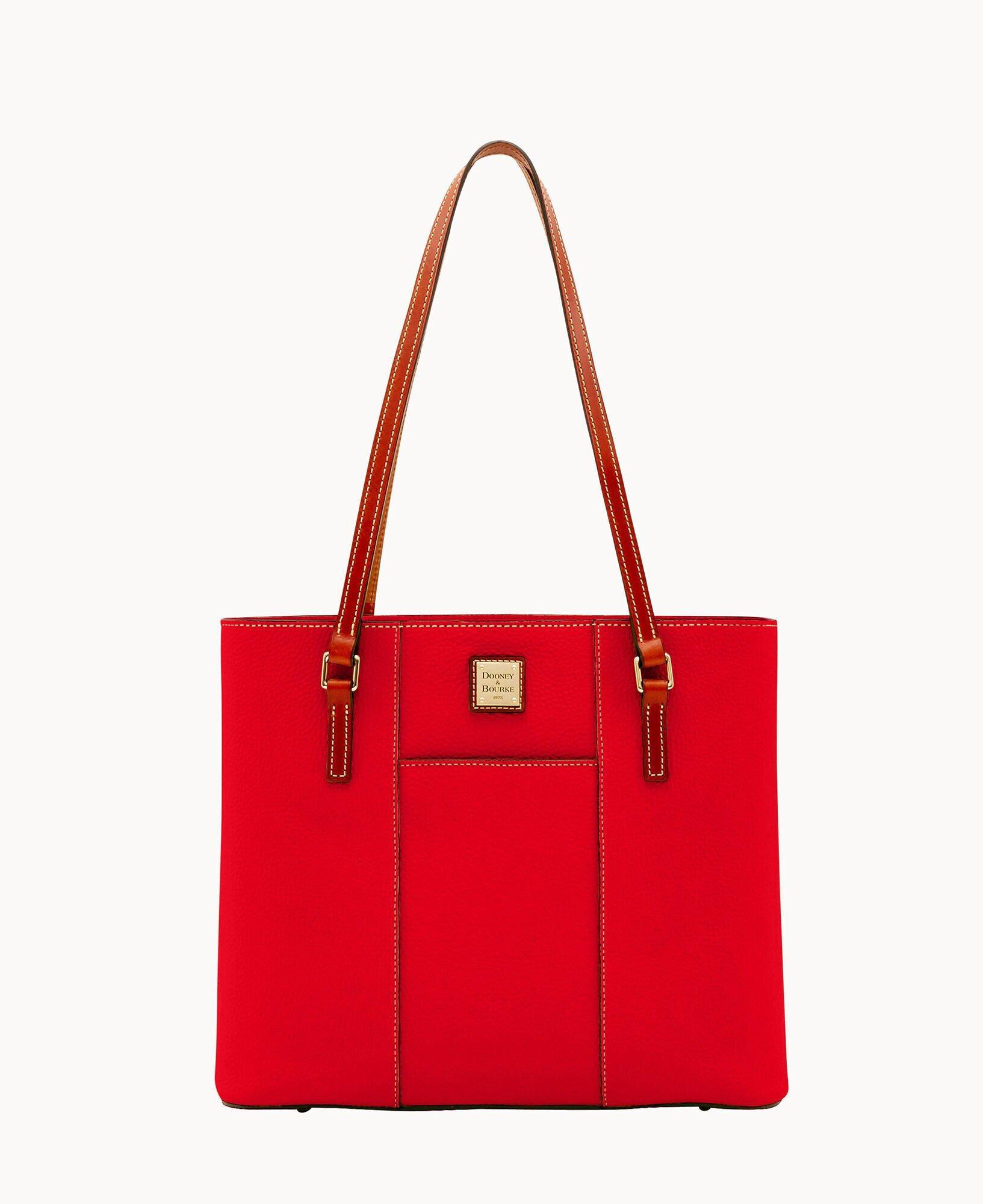 Dooney & Bourke Womens Pebble Grain Lexington Leather Bag in Plum Wine Product Image