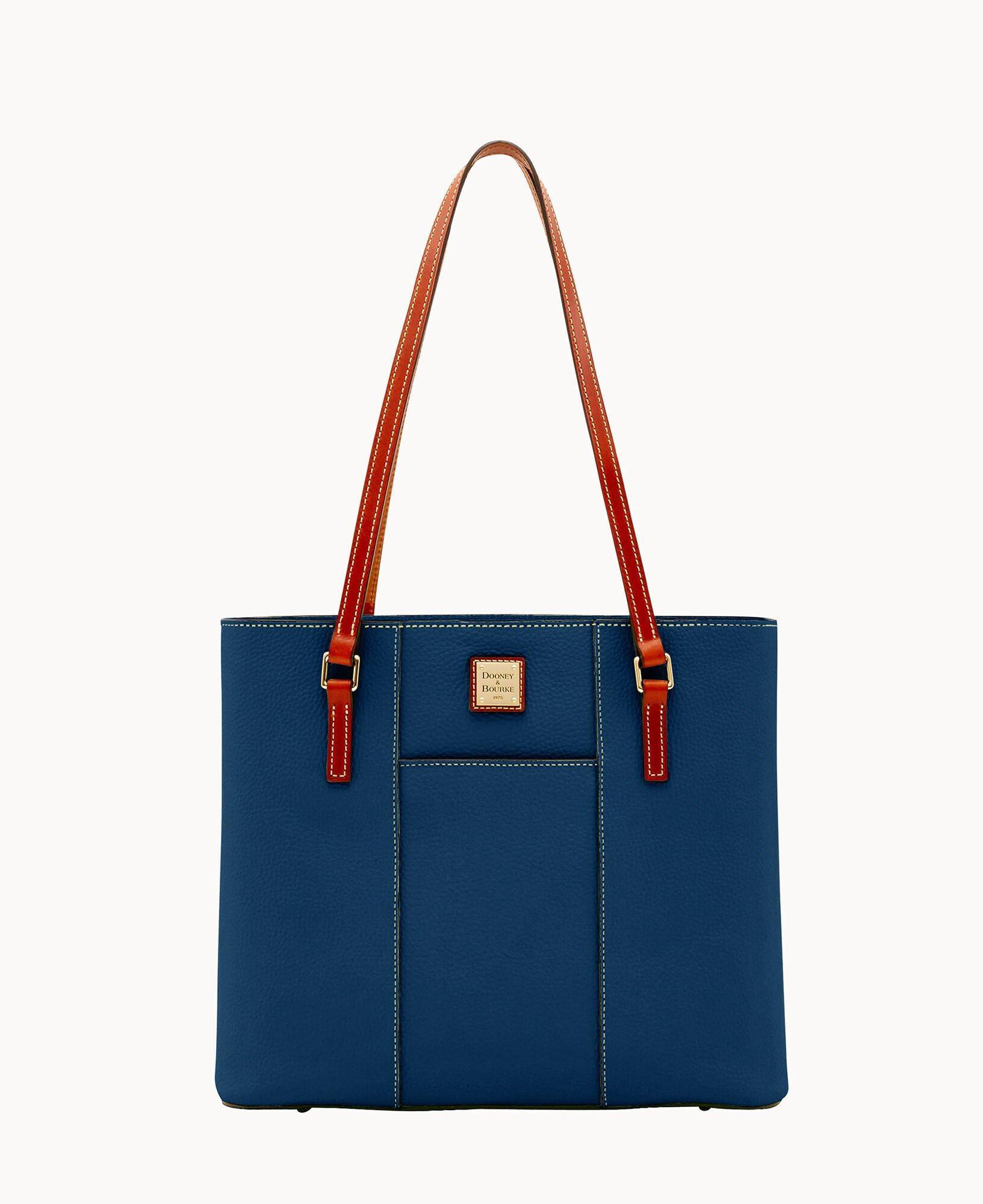 Dooney & Bourke Womens Pebble Grain Lexington Leather Bag in Black Product Image