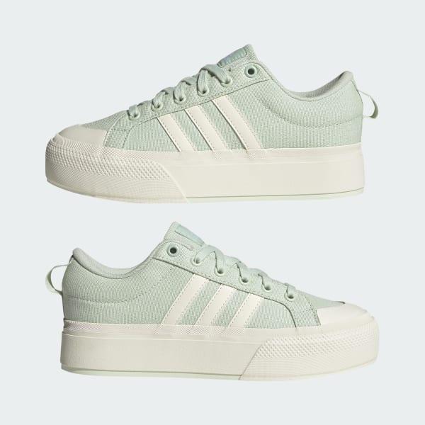 adidas Bravada 2.0 Platform Shoes Linen Green M 10 / W 11 Unisex Product Image