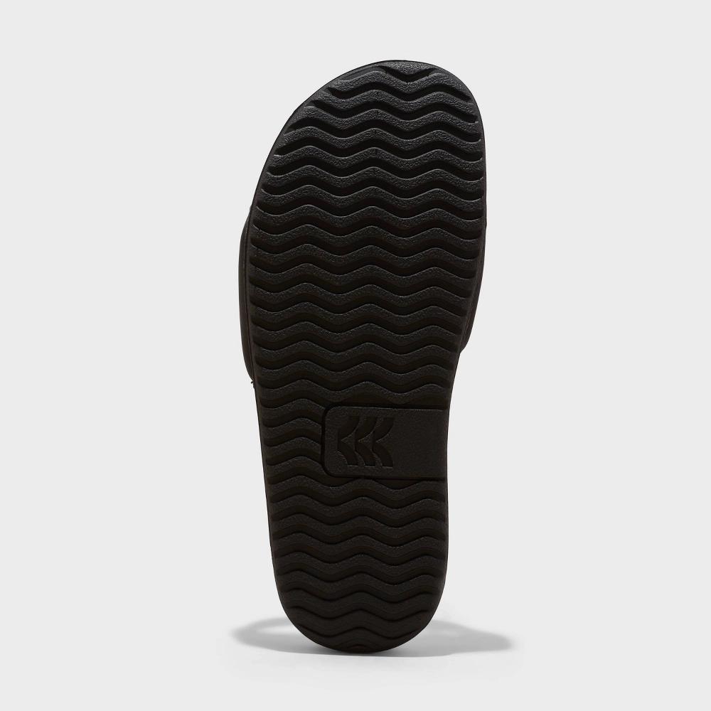 Womens Makenna Slide Sandals - All In Motion Black 7: Slip On, Open Toe, EVA Insole, Treaded Outsole, Medium Width Product Image
