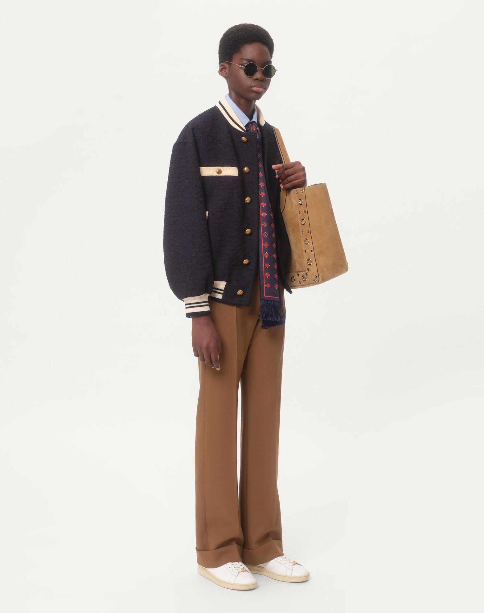Cotton Tweed Bomber Product Image