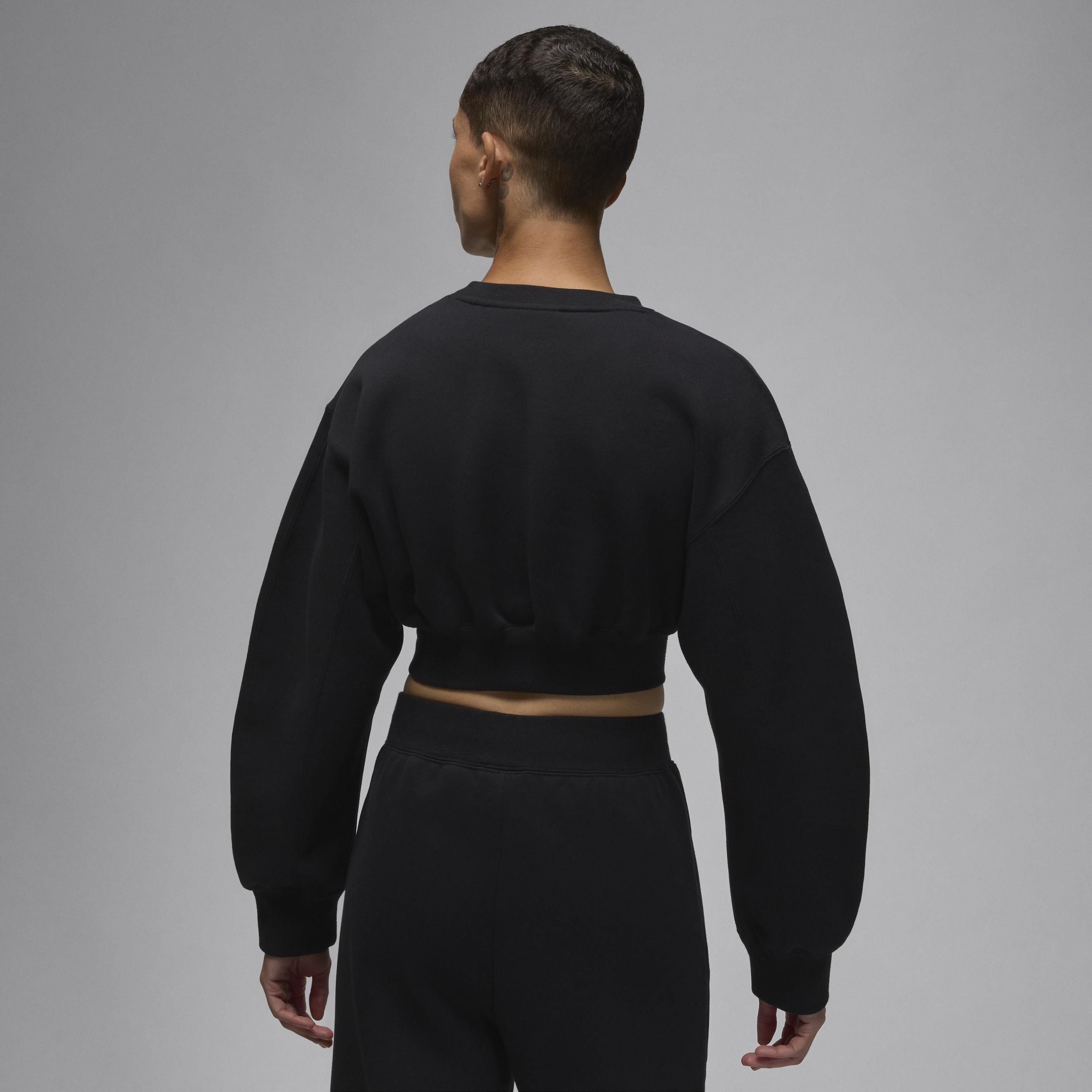 Jordan Flight Fleece Women's Cropped Sweatshirt Product Image