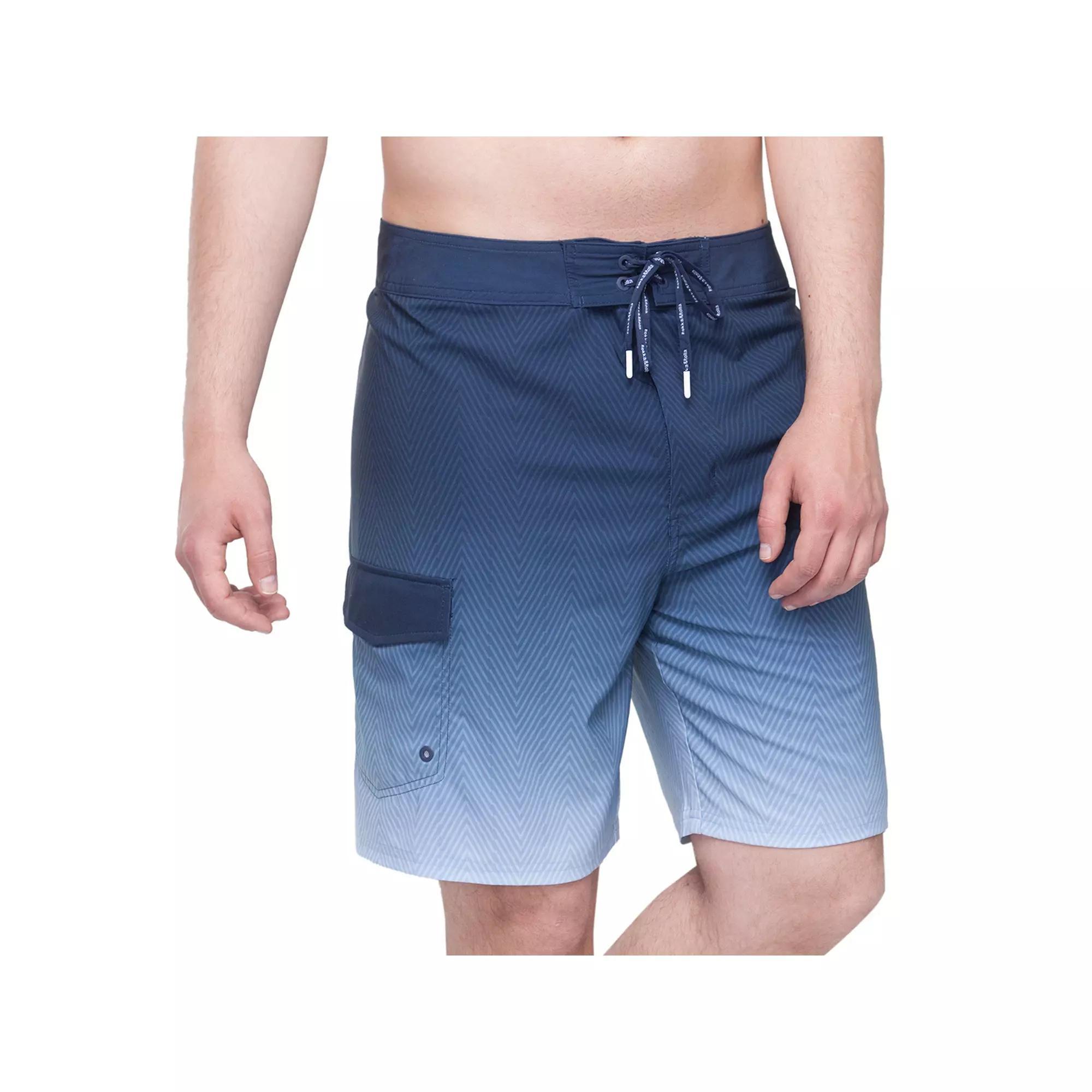 Men's Rokka&Rolla 9" Board Shorts, Size: 45, Blue Product Image