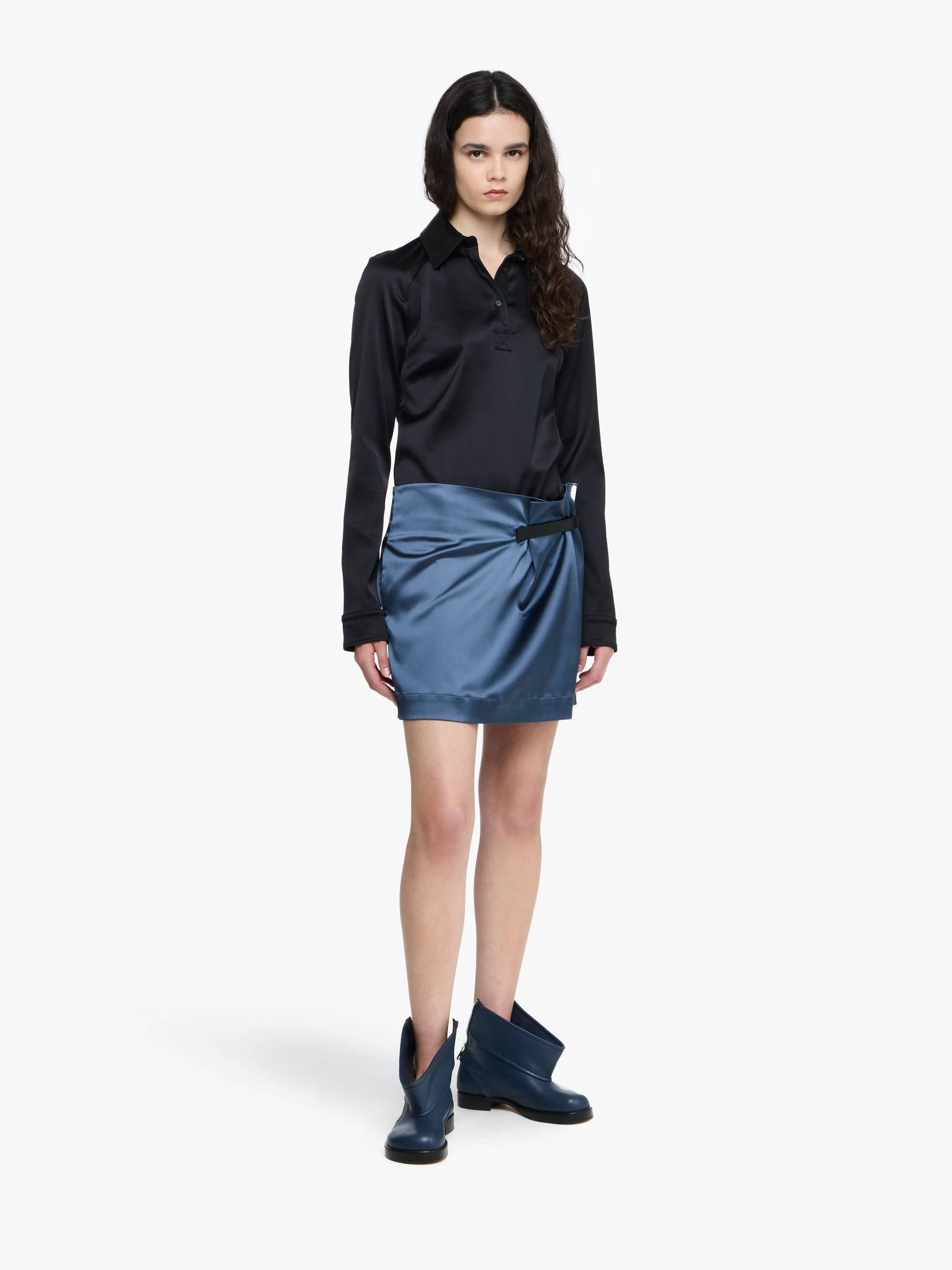 LONG SLEEVE POLO TOP Product Image