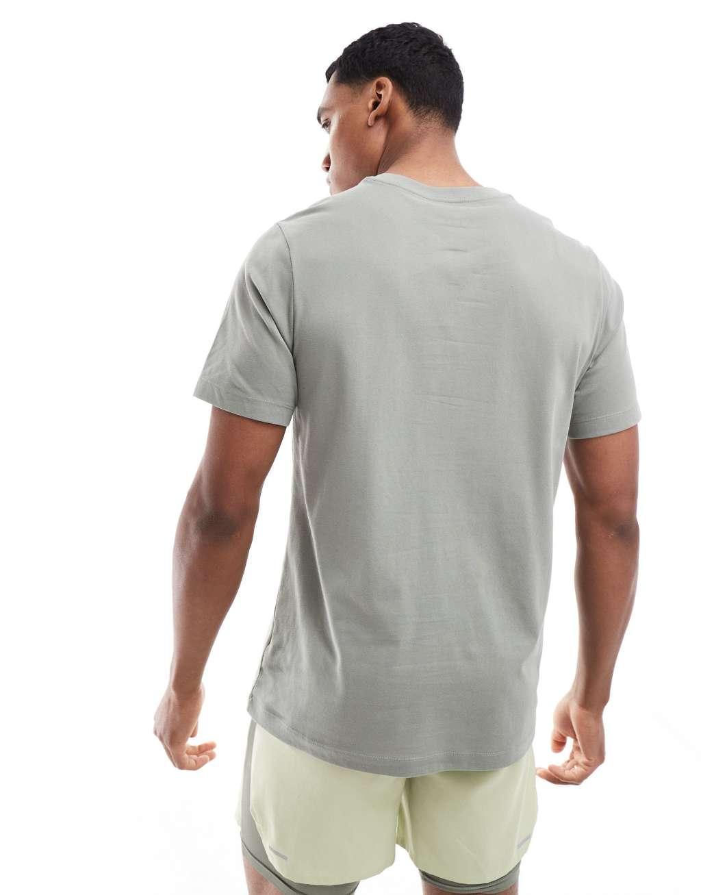Nike Training Dri-FIT t-shirt in dark gray Product Image