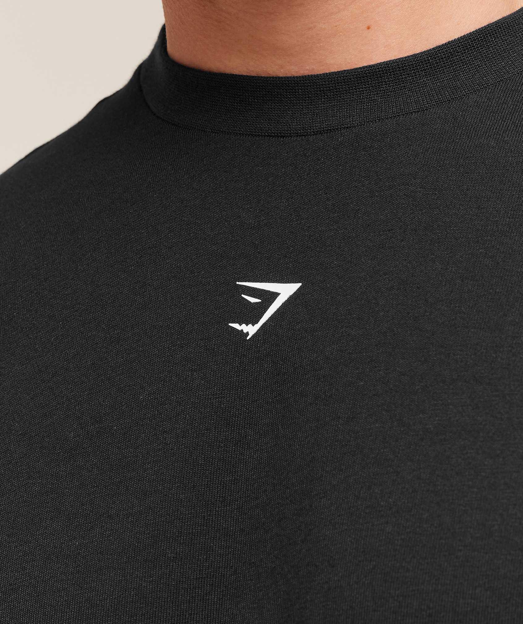 Gymshark GSCC T-Shirt - Black Male Product Image