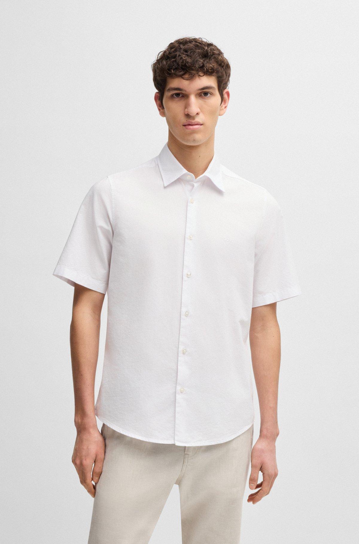 Regular-fit shirt in Oxford cotton Product Image