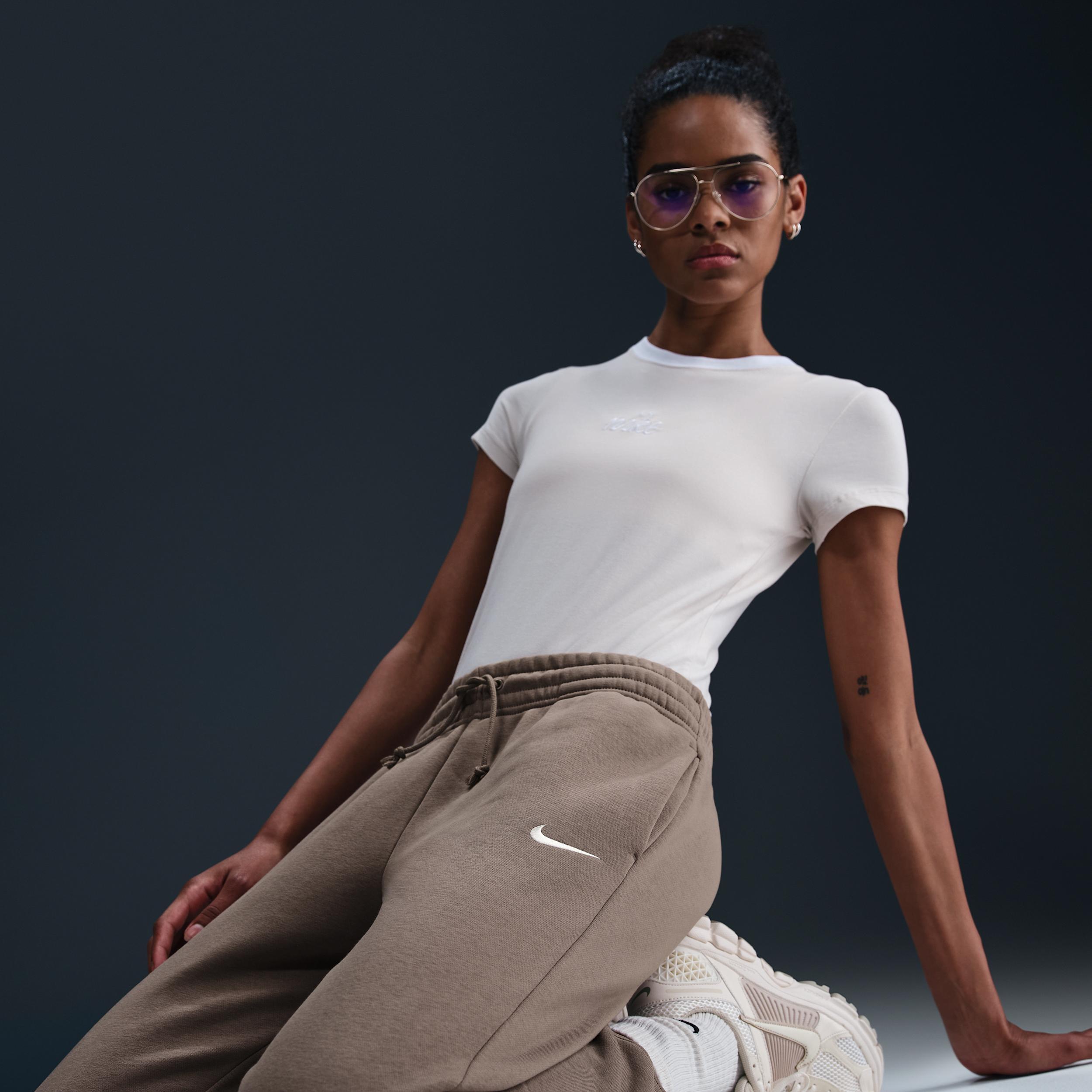 Women's Nike Sportswear Phoenix Fleece Mid-Rise Sweatpants Product Image