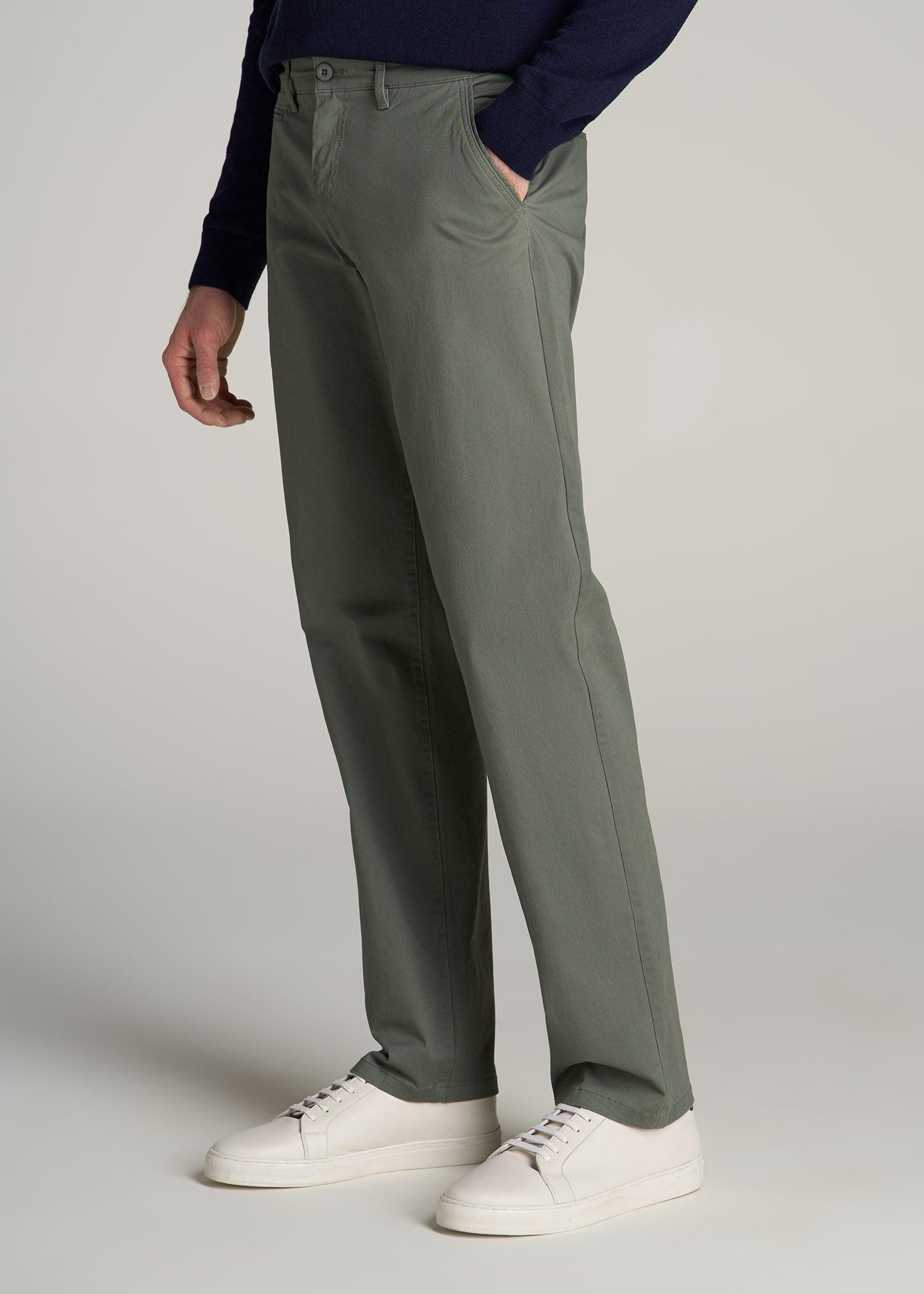 Mason RELAXED Chinos for Tall Men in Chocolate Product Image