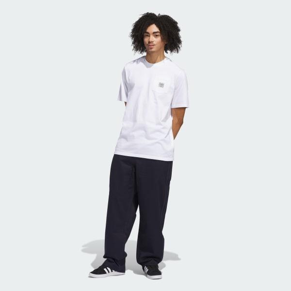 adidas 3-Stripes Skate Chinos Black 28 Unisex Product Image