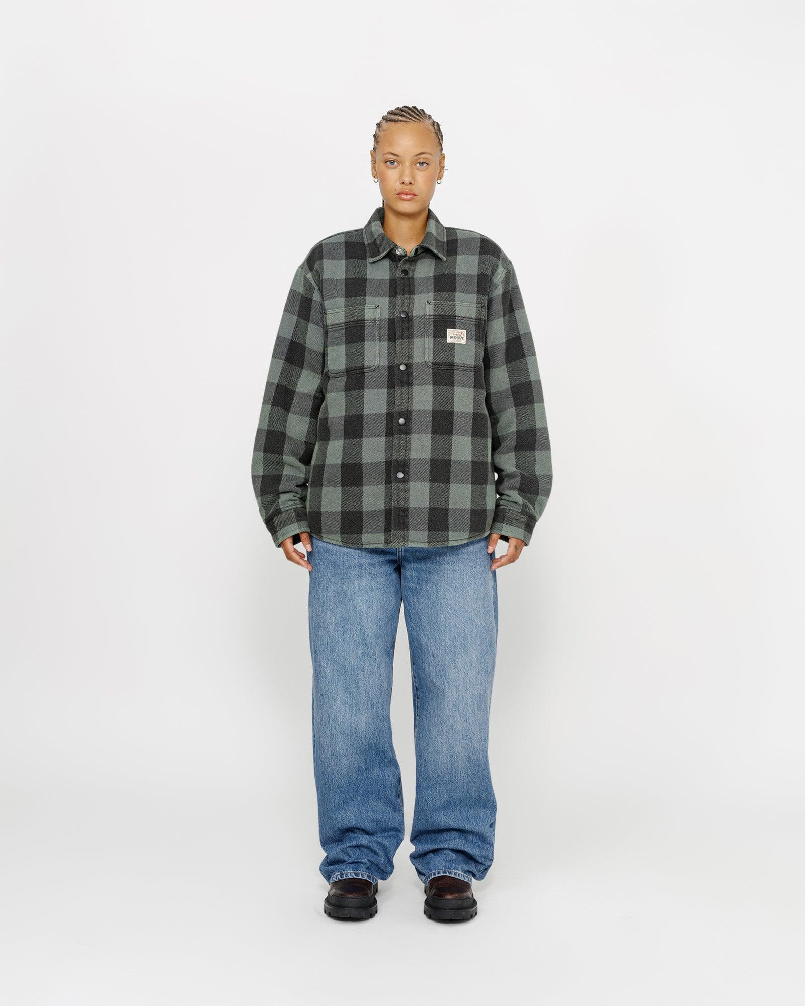 SHERPA LINED BUFFALO PLAID SHIRT Male Product Image