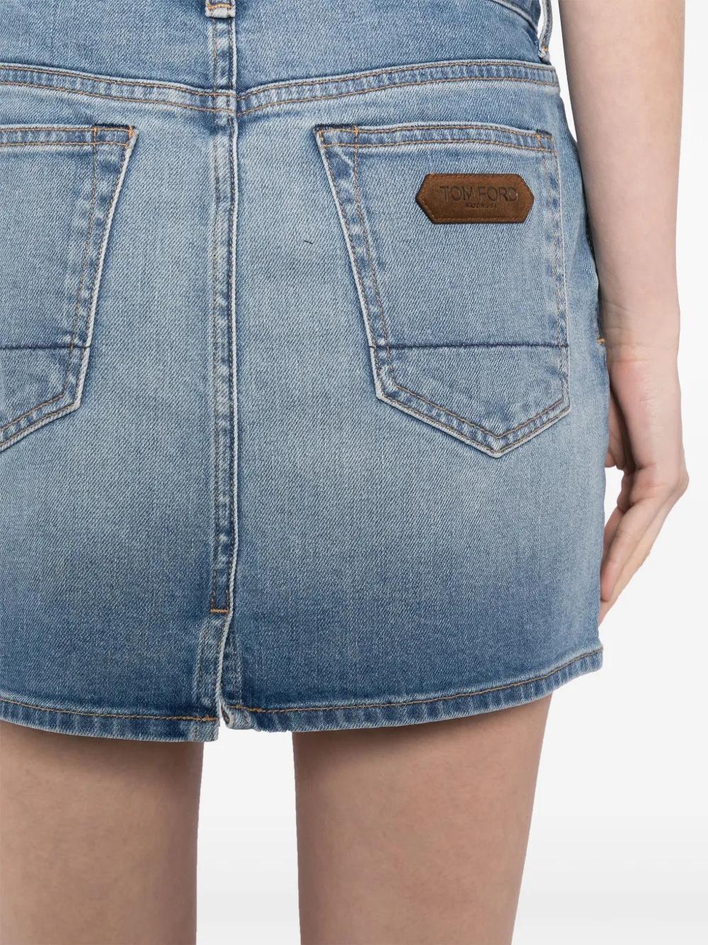 denim skirt Product Image
