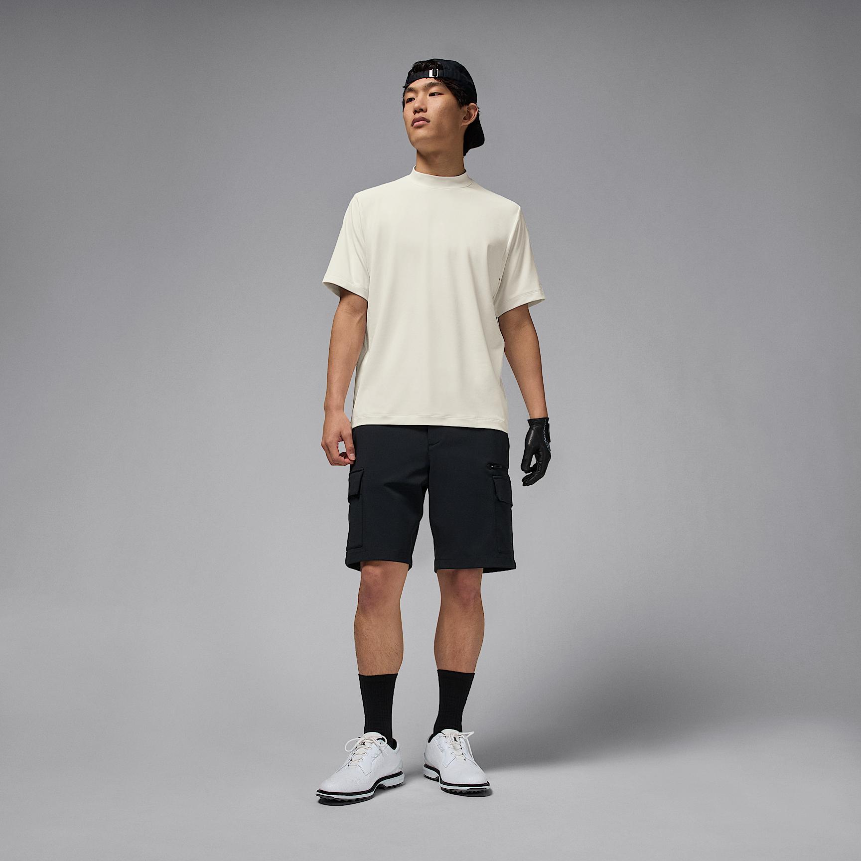 Men's Jordan Sport Mock-Neck Golf T-Shirt Product Image