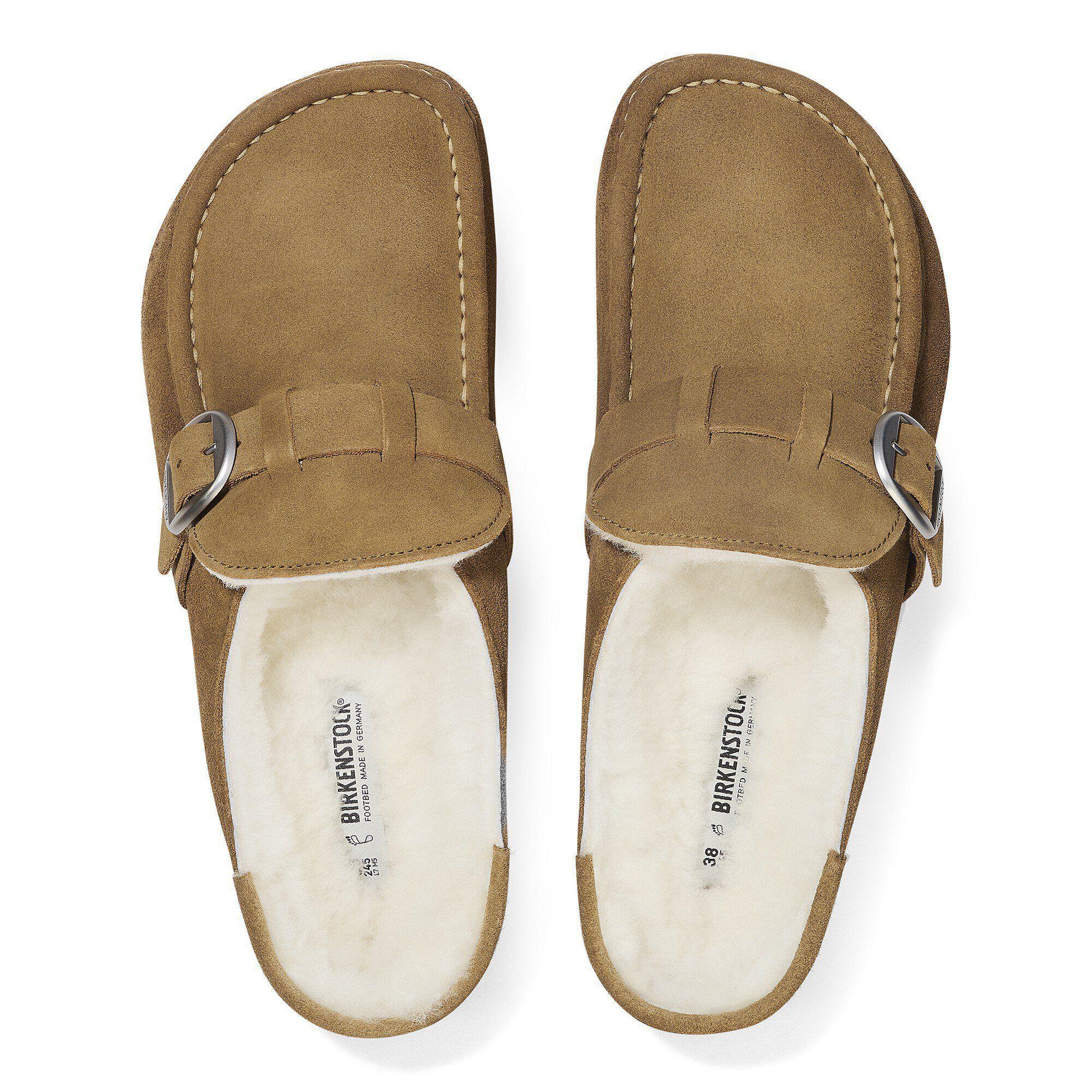 Buckley Shearling Suede Leather Product Image