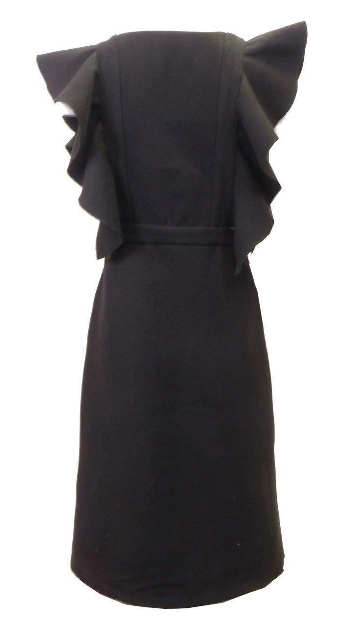 Miss Issippi Black Ruffle Jumper Product Image