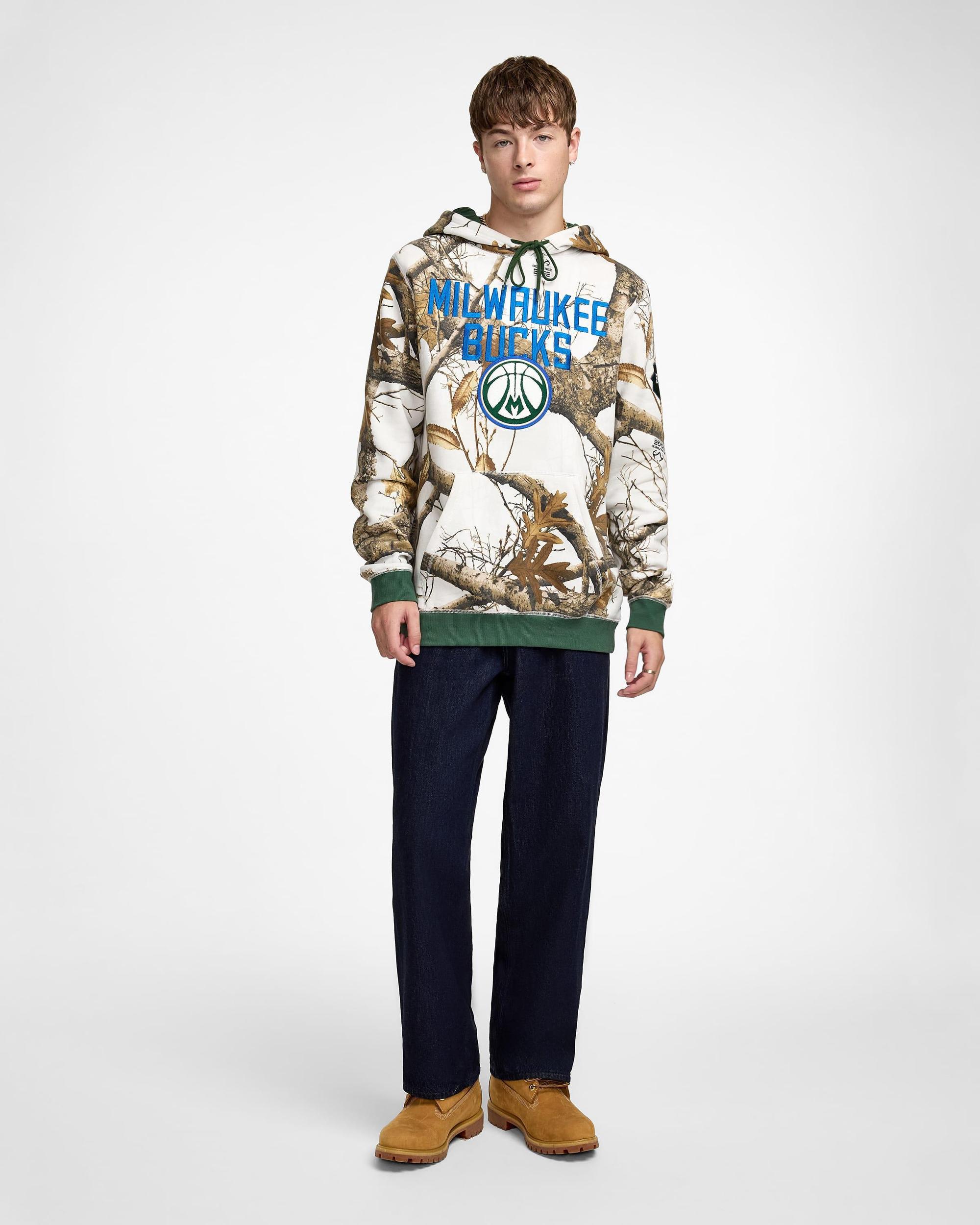 Philadelphia 76ers 2024 Country x City Realtree Hoodie Male Product Image