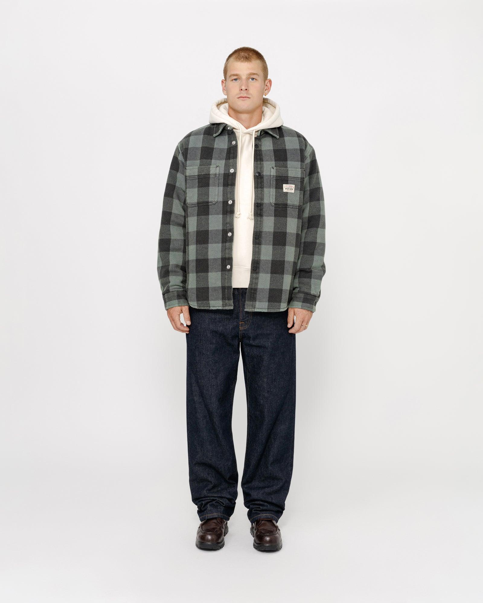 SHERPA LINED BUFFALO PLAID SHIRT Male Product Image